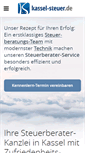 Mobile Screenshot of kassel-steuer.de